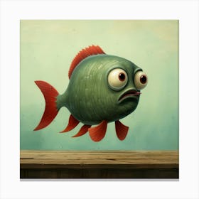 Fish In The Water 2 Canvas Print