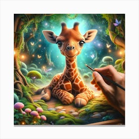 Giraffe 1 Canvas Print