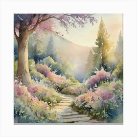 Path To The Forest Canvas Print