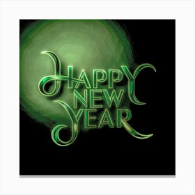 Happy New Year 8 Canvas Print