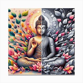 Buddha 47 Canvas Print