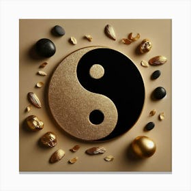 Yin Yang Symbol 20 Canvas Print