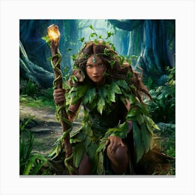 Forest Fairy Canvas Print