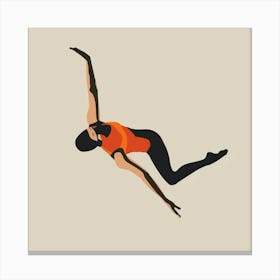 Acrobatic Gymnast 2 Canvas Print