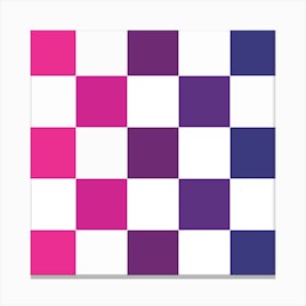 Checkered Pattern Canvas Print