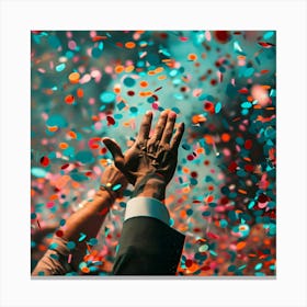 Confetti Confetti Canvas Print