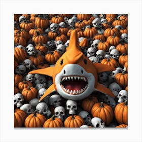 Id Punpkin Shar Canvas Print