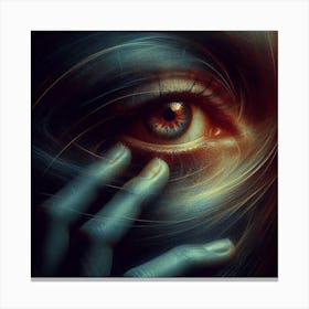 Eye Of A Woman 1 Canvas Print