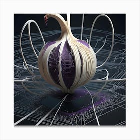 The Onion Router 3 Canvas Print