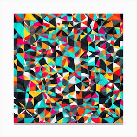 Abstract Geometric Pattern 5 Canvas Print