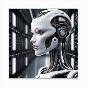 Cyborg 40 Canvas Print