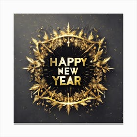 Happy New Year 30 Canvas Print