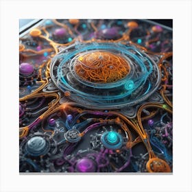 Cyborg 132 Canvas Print