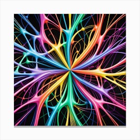 Colorful Fractals Canvas Print