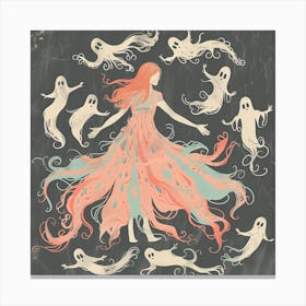 Ghost Girl Canvas Print