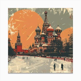 St Basil'S Cathedral 2 Canvas Print