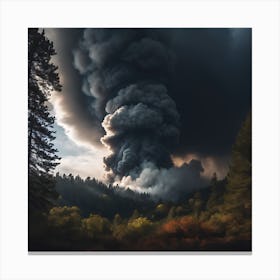 California Wildfire Canvas Print