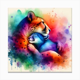 Cheetah Cub Canvas Print