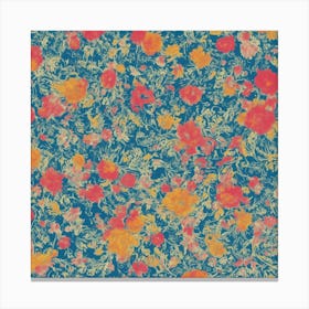 Floral Print Canvas Print