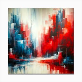 Abstract Cityscape 13 Canvas Print