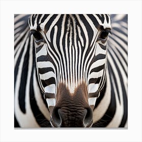 Zebra 5 Canvas Print