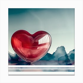 Heart Of Love Canvas Print