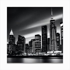 New York City Skyline 18 Canvas Print