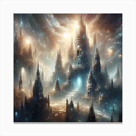 Fantasy City Canvas Print