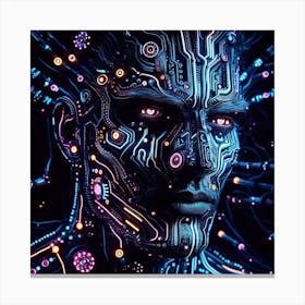 Cyborg Canvas Print