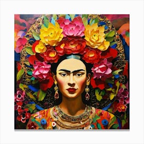 Frida Kahlo 37 Canvas Print