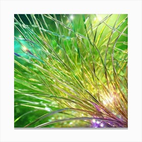 Green Grass Background 27 Canvas Print