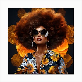 Afrofuturism 104 Canvas Print