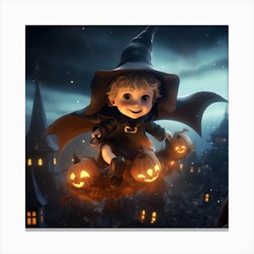 Halloween Collection By Csaba Fikker 12 Canvas Print