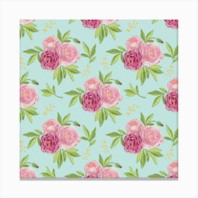 Roses Garden Canvas Print