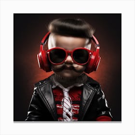 Dj Boy Canvas Print