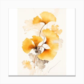 Ginkgo Leaves 1 Canvas Print