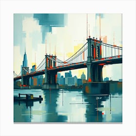 Brooklyn Bridge 3 Canvas Print