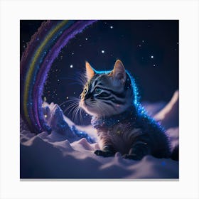 Cat Galaxy (82) Canvas Print