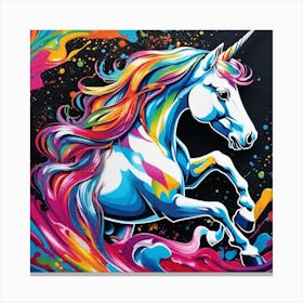 Unicorn Painting 3 Canvas Print