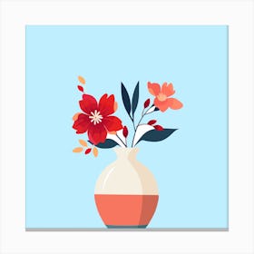 Simply Flowers Canvas Print