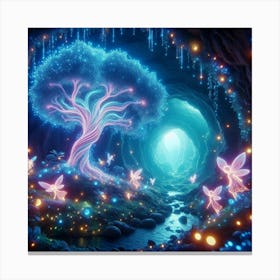 The Fairy Tree Canvas Print