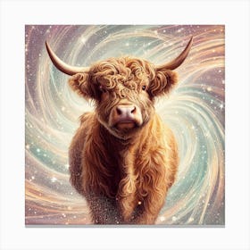 Highland Cow 9 Canvas Print