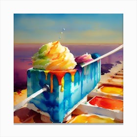 Ice Cream 1 Canvas Print