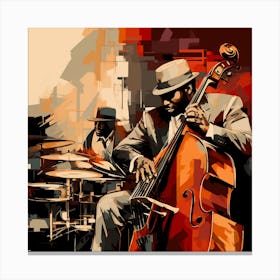 Jazz Musicians 29 Canvas Print