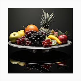 Fruit Platter Canvas Print