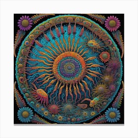 Psychedelic Protozoa Canvas Print