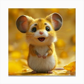 Cute Mouse 11 Canvas Print