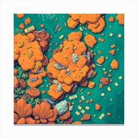 Coral Reef0 Canvas Print