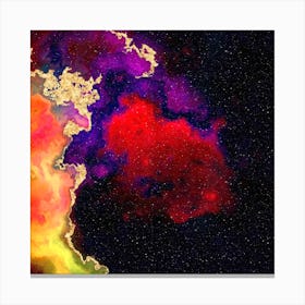 100 Nebulas in Space with Stars Abstract n.095 Canvas Print