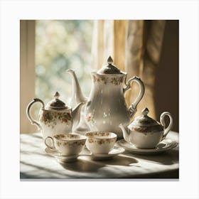 Tea Art 24 Canvas Print